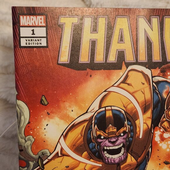 Thanos #1B (2019) Marvel Comics, Ron Lim, 1st Butcher Squadron, NM - Picture 3 of 13